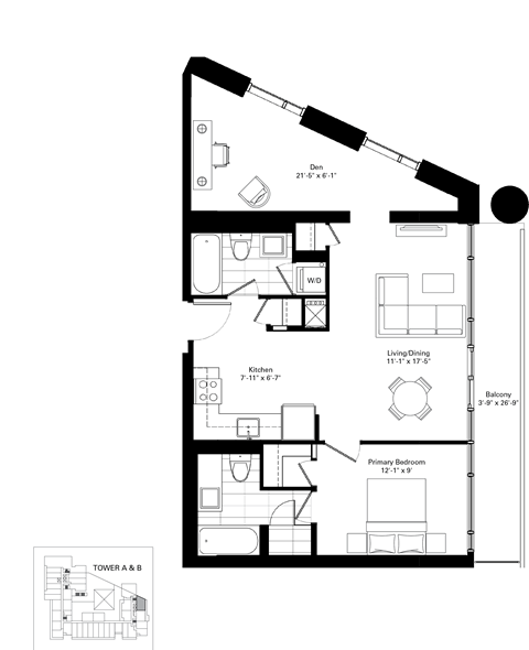 1100 King Street West Studio-3 Beds Apartment for Rent - Photo Gallery 64